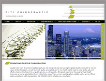 Tablet Screenshot of citychiroseattle.com